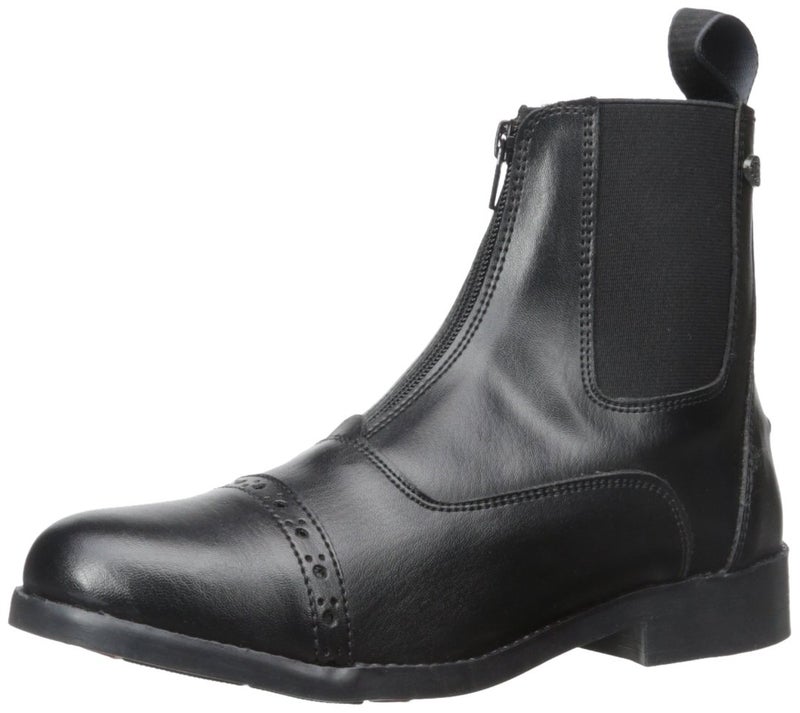 Equistar Ladies Zip Paddock Boot All Weather Ladies 8Black 8 Black