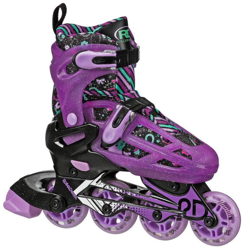 Roller Derby Falcon 2-in-1 Combo Quad and Inline Skates for Kids, Adjustable Sizing - Image 3