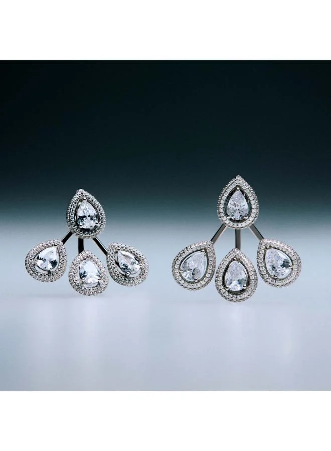 ROSATO Anna Sterling Long Earrings