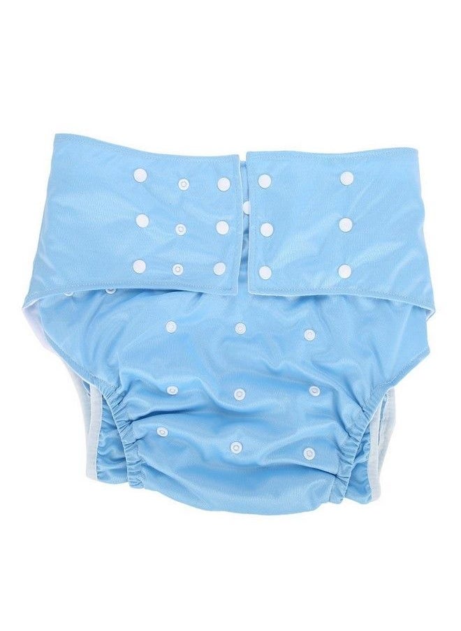 Salmue - Washable Adult Diaper Oversize Reusable Diaper Pants Against Incontinence Used With Reusable Diaper Pad Dual Opening Pocket Adjustable Leakfree For The Elderly And Disabled Care(2) - Image 1