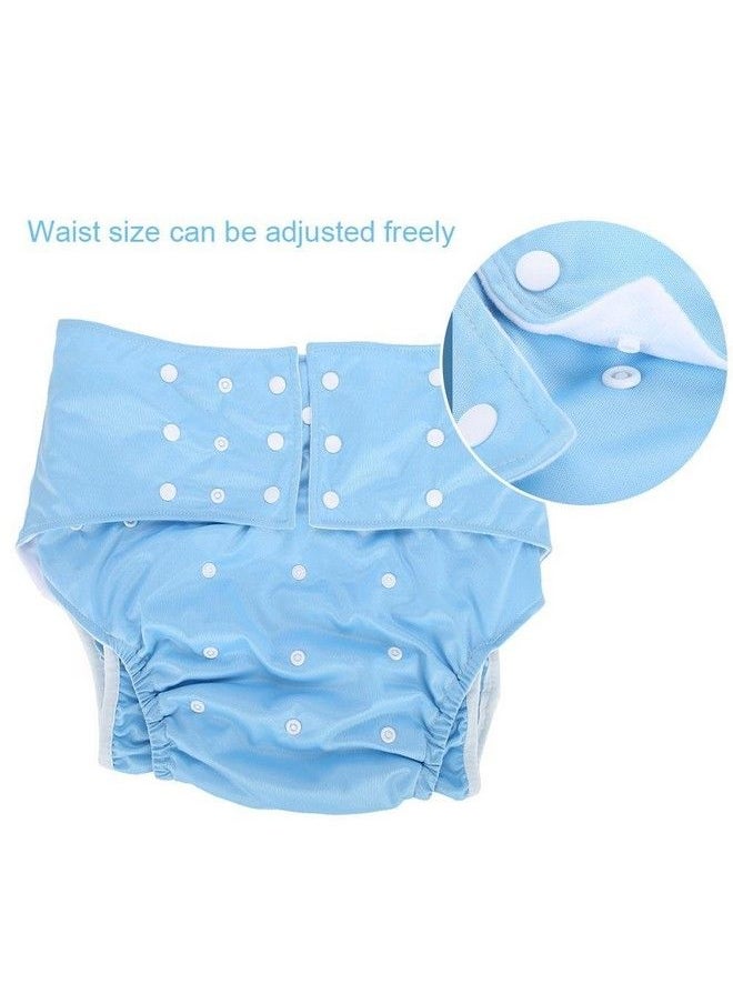 Salmue - Washable Adult Diaper Oversize Reusable Diaper Pants Against Incontinence Used With Reusable Diaper Pad Dual Opening Pocket Adjustable Leakfree For The Elderly And Disabled Care(2) - Image 1