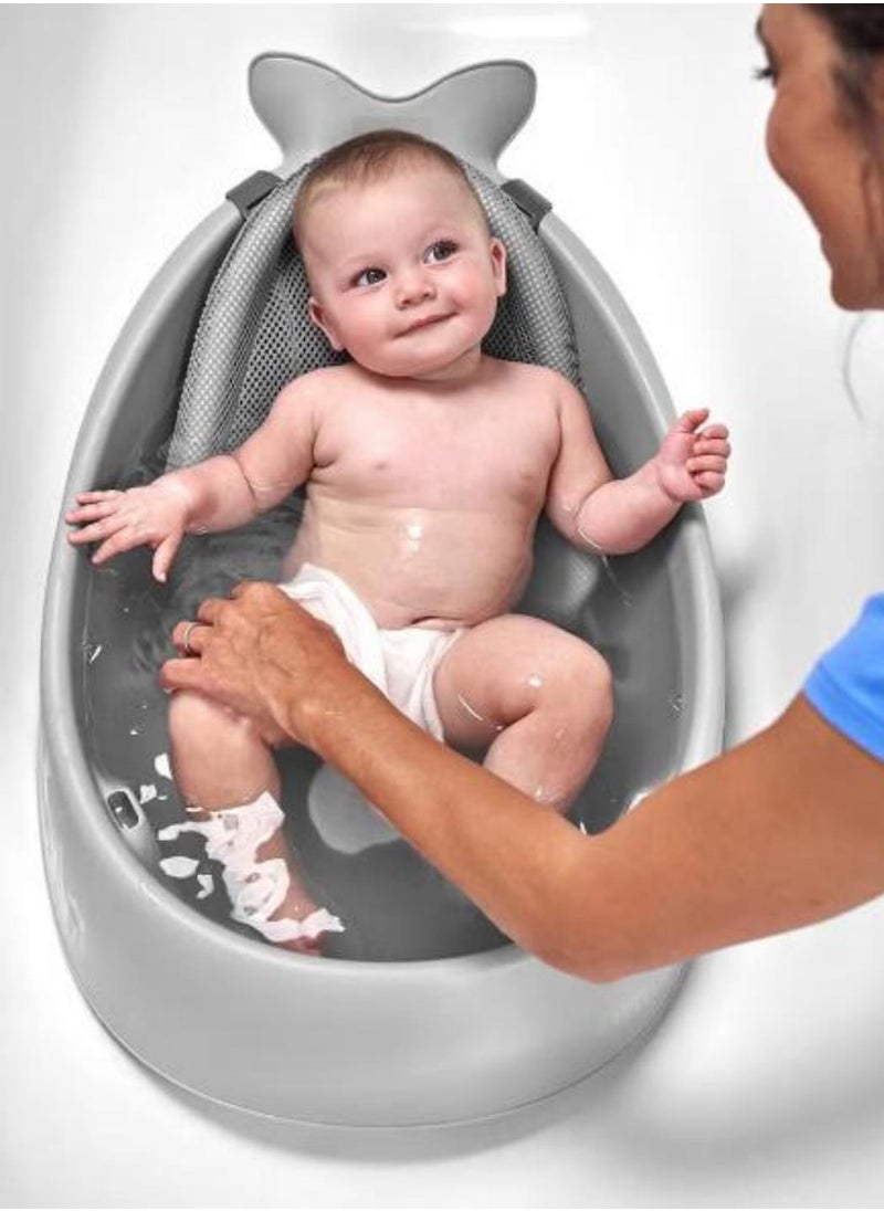 Generic - Smart Sling 3-Stage Tub Bather Bathtub For Baby - Grey - Image 1