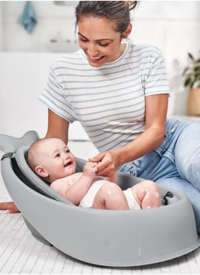 Generic - Smart Sling 3-Stage Tub Bather Bathtub For Baby - Grey - Image 1