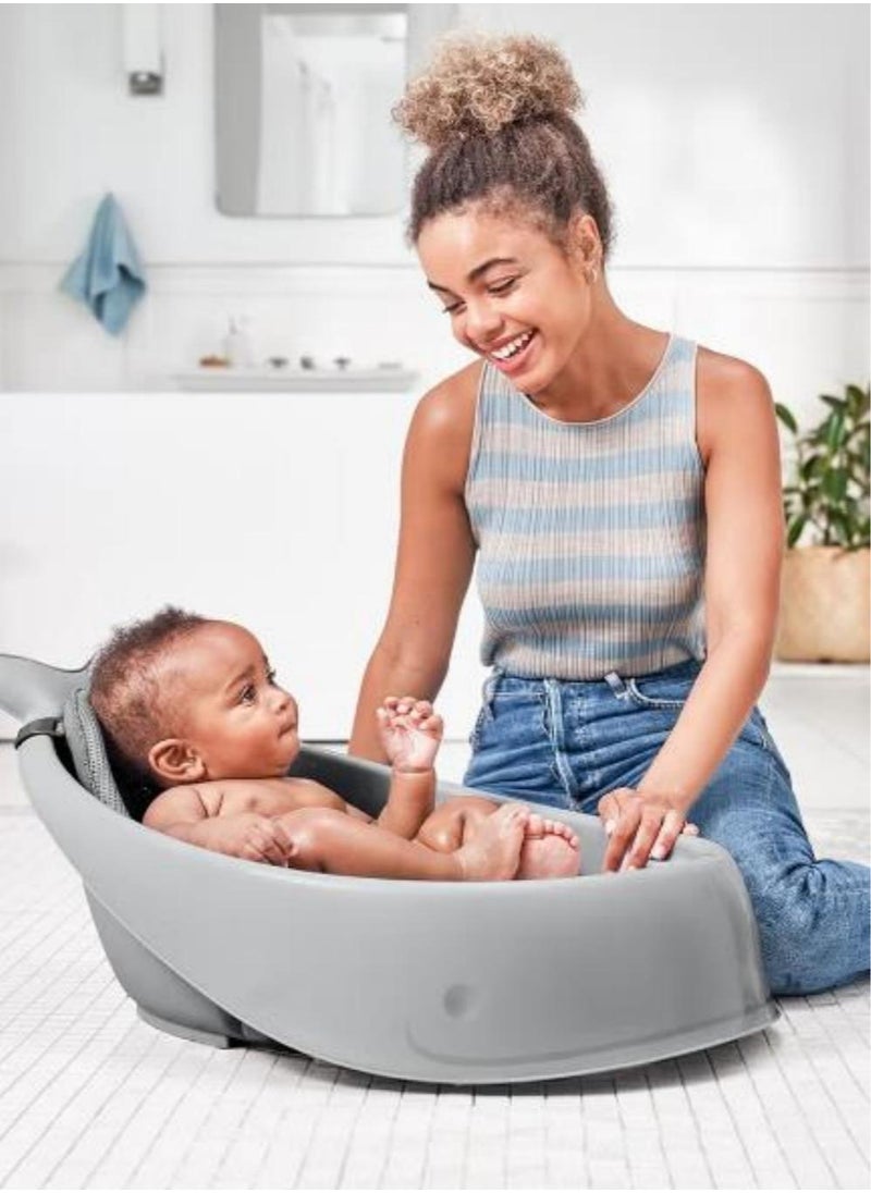 Generic - Smart Sling 3-Stage Tub Bather Bathtub For Baby - Grey - Image 1