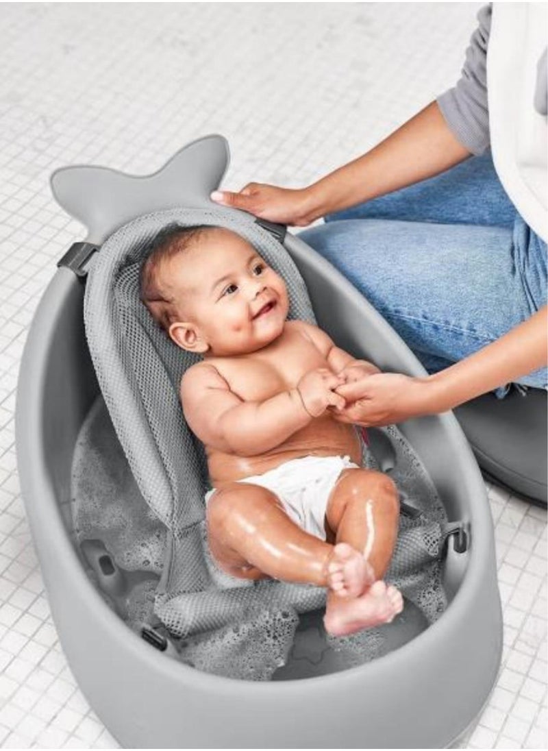 Generic - Smart Sling 3-Stage Tub Bather Bathtub For Baby - Grey - Image 1