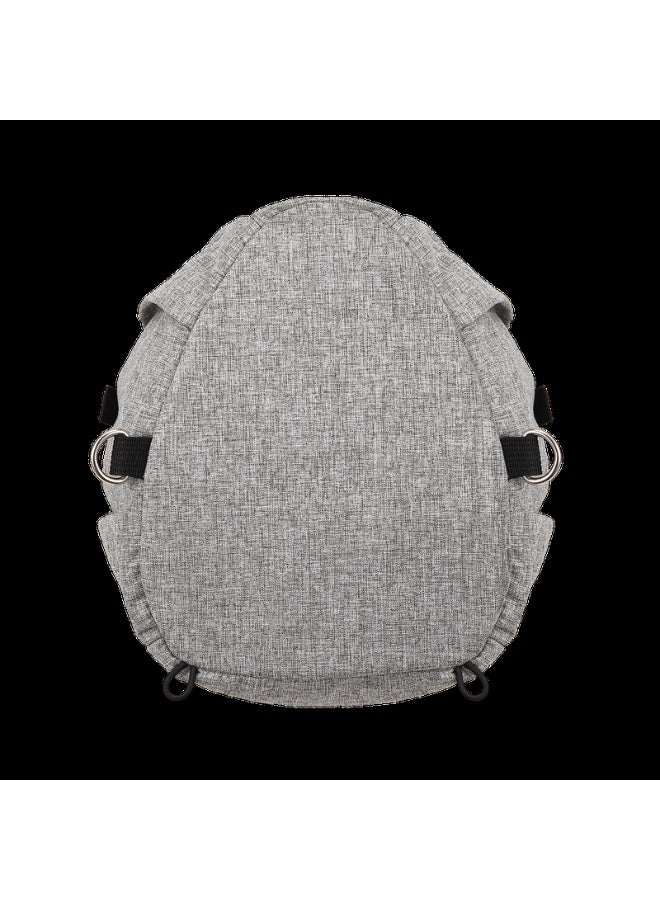 GLOBBER ملحقات دراجة الاستكشاف - حقيبة حمل مع لوحة قاعدة - رمادي - Image 4