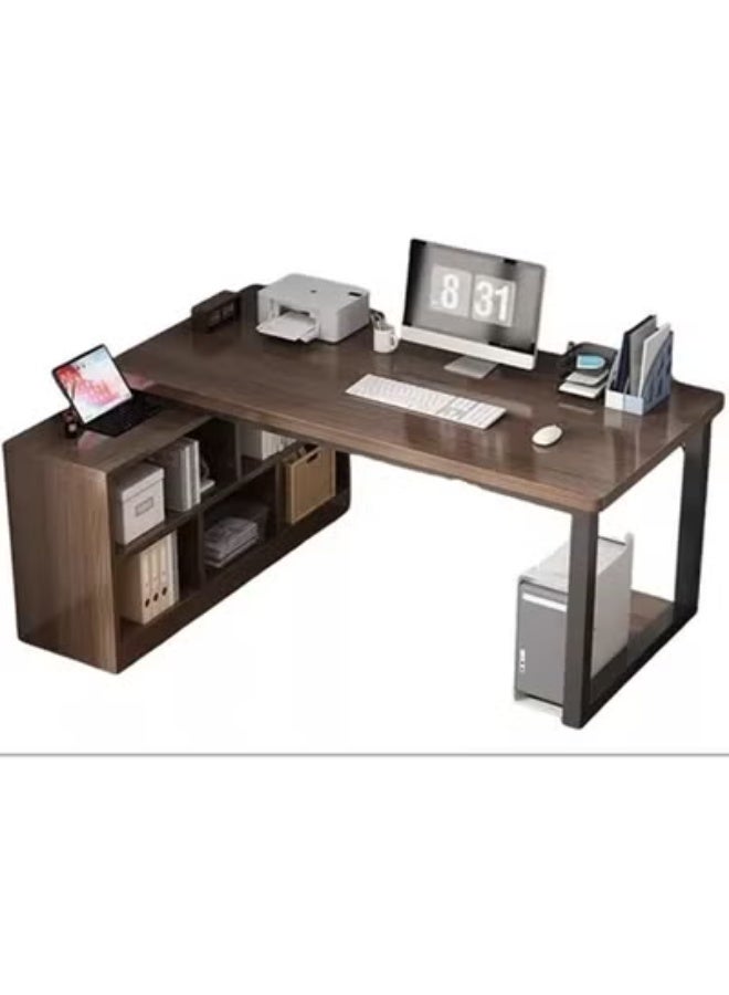 زي سي إم - هابي طاولة كمبيوتر وطاولة متعددة الوظائف للمكتب المنزلي 140*120*75 سم - Image 3