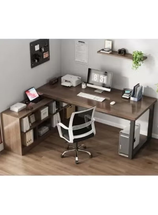 زي سي إم - هابي طاولة كمبيوتر وطاولة متعددة الوظائف للمكتب المنزلي 140*120*75 سم - Image 4