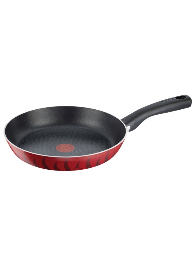 TEFAL Frying Pan | G6 Tempo Flame 30 Cm Frypan | Non-stick with Thermo Spot| Red | Aluminium | 2 Years Warranty | C3040783 Red - Image 1