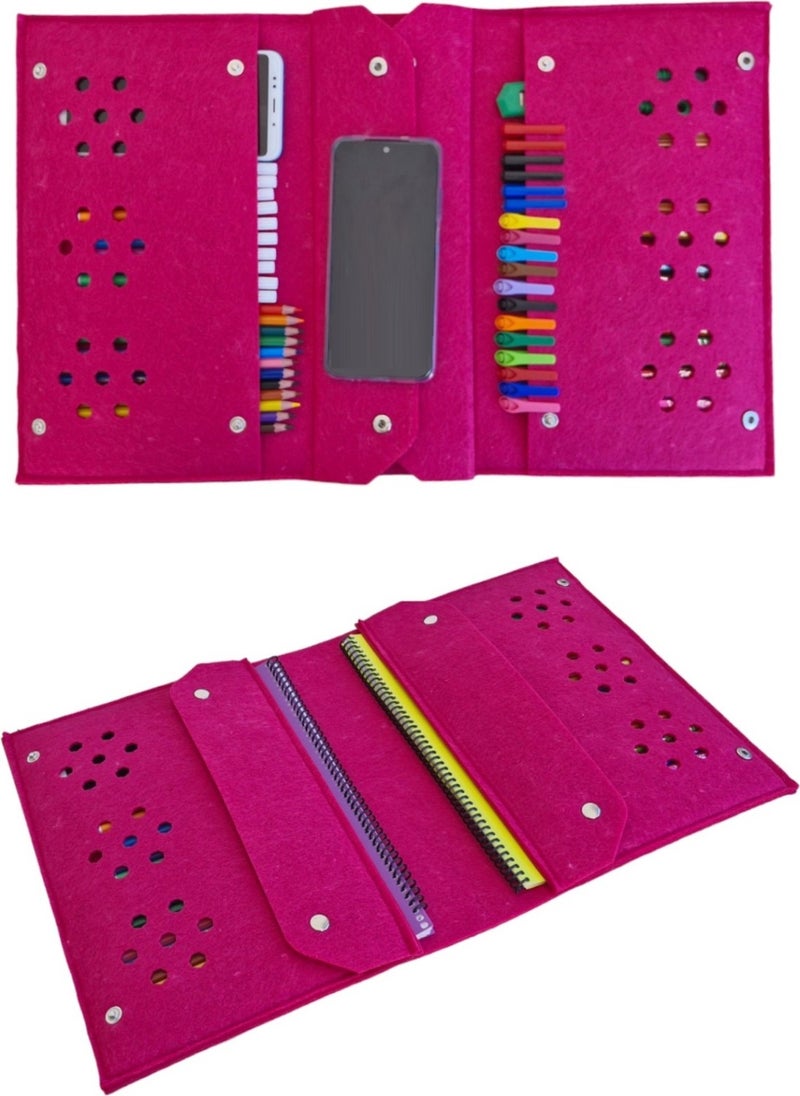 Pencil Case Tablet Crayon Notebook Organizer Bag 4 Compartment Multipurpose - pzsku/Z4AA709AEC8CCCA012FDAZ/45/_/1728051654/f2d5293d-8020-483b-9030-987fa252b95c