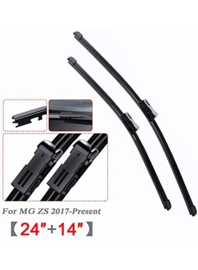 Front Windshield Wiper Blades, Replacement Car Window Wiper Blades for MG ZS - Image 2
