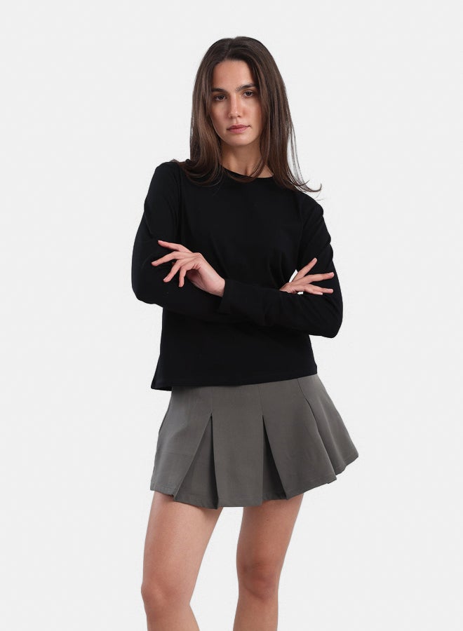 Carina Basic Long Sleeves Top - Image 1