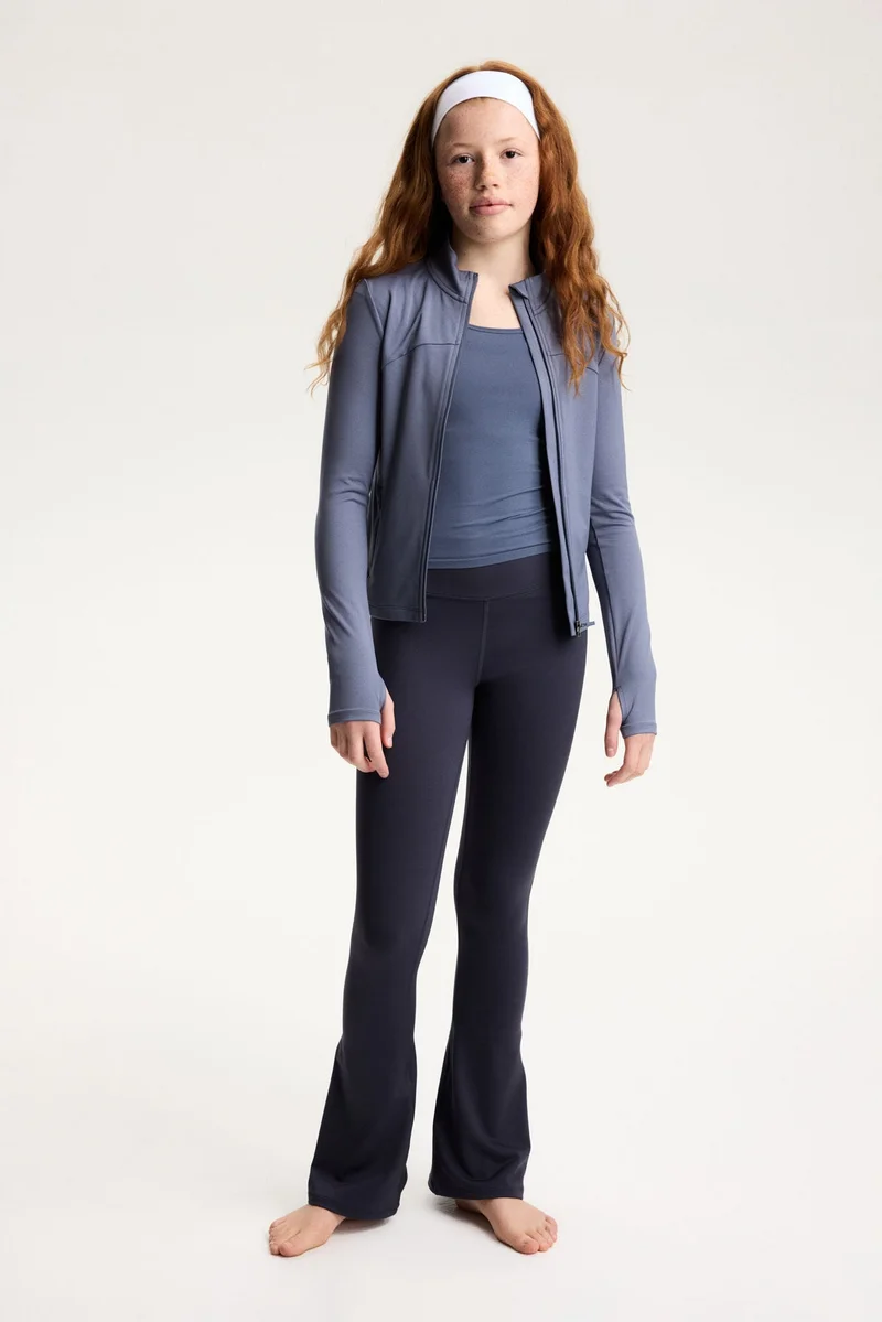 H&M Flared sports leggings with DryMove™