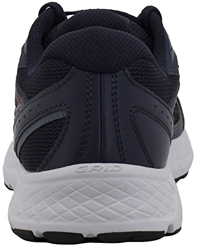 Saucony Men's Cohesion 13 Running Shoe, Alloy/Brick, 14 - Image 3