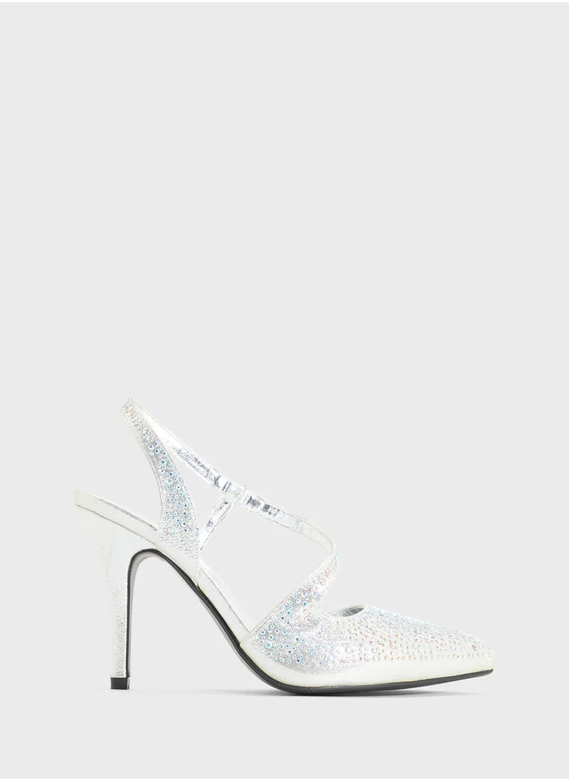 Ella Limited Edition Glitter Occasion High Heel Pump