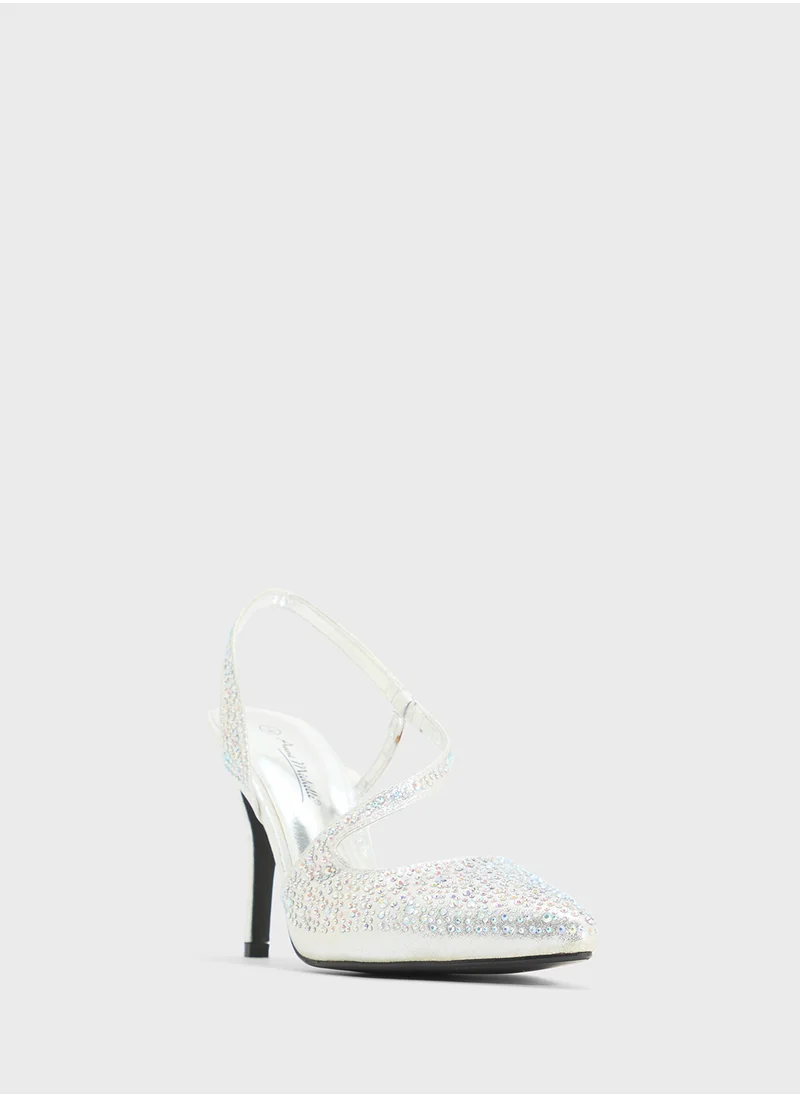 Ella Limited Edition Glitter Occasion High Heel Pump
