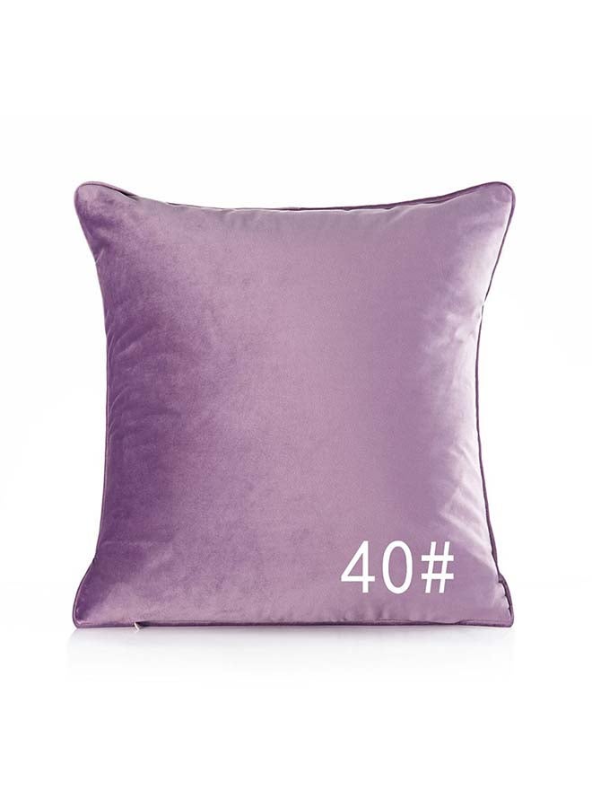 نيبمينينت Solid Design Cushion Cover Purple 45x45cm