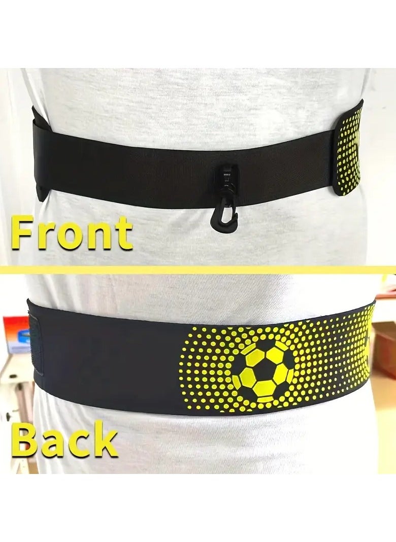 Goolsky Soccer Training Belt, Soccer Trainer, Soccer Training Equipment/Aid, Adjustable Football Training Belt, Kick Throw Solo Soccer Practice  - Image 2