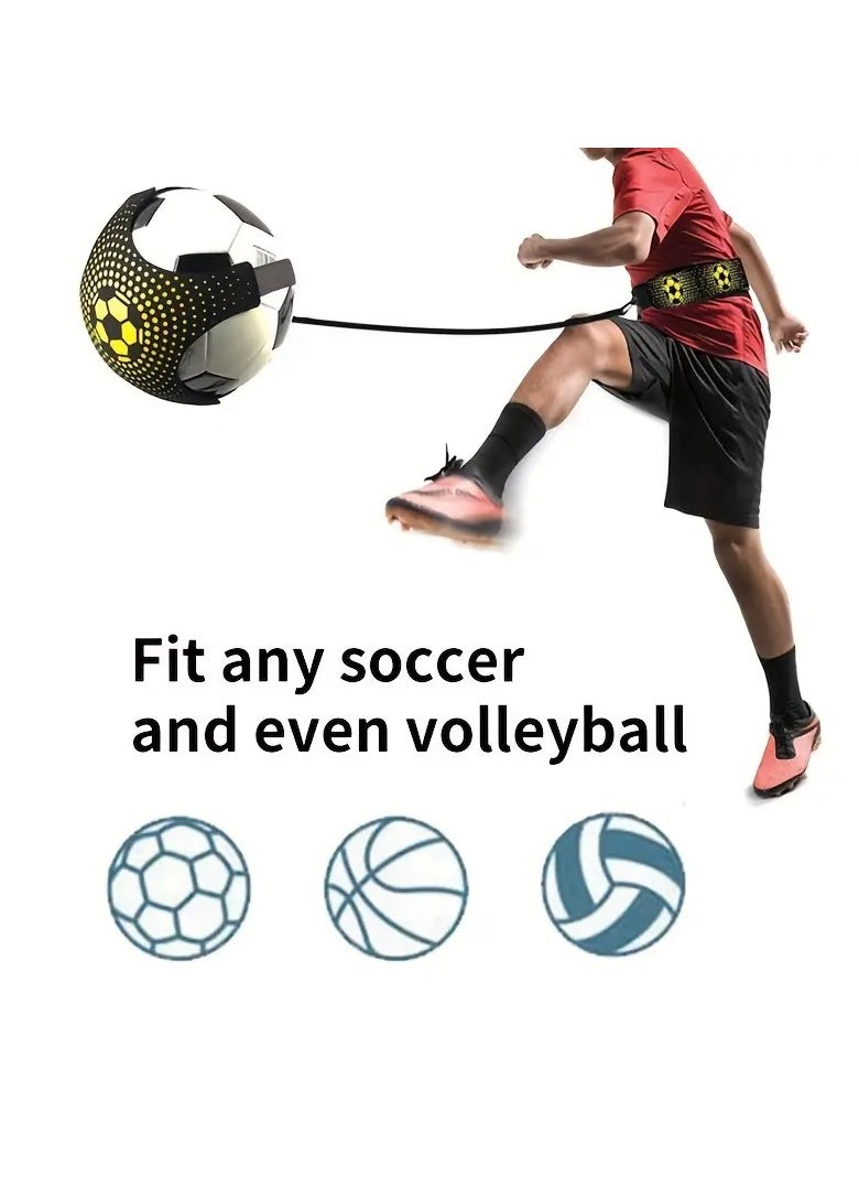 Goolsky Soccer Training Belt, Soccer Trainer, Soccer Training Equipment/Aid, Adjustable Football Training Belt, Kick Throw Solo Soccer Practice  - Image 3