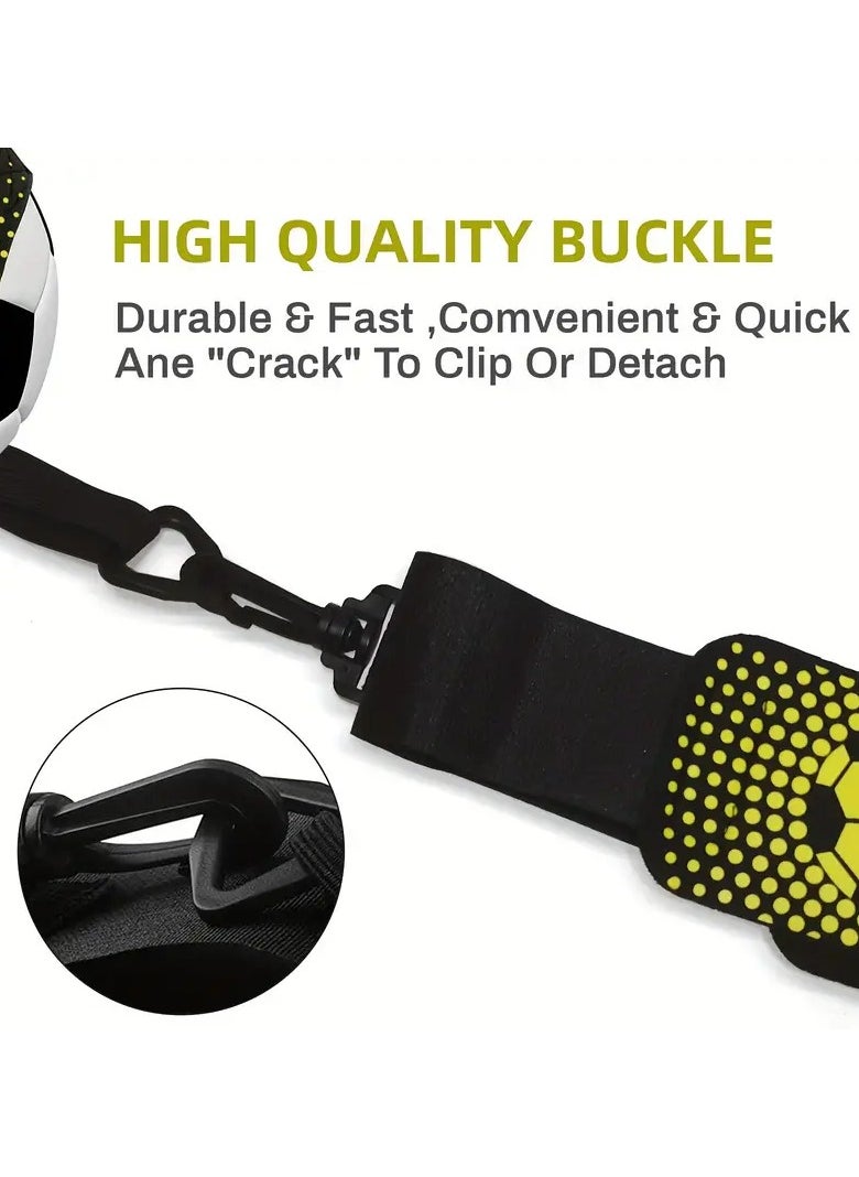 Goolsky Soccer Training Belt, Soccer Trainer, Soccer Training Equipment/Aid, Adjustable Football Training Belt, Kick Throw Solo Soccer Practice  - Image 5