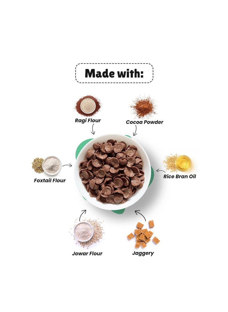 Little Joys Millet Choco Crunch Breakfast Cereal For Kids 250g - Image 3