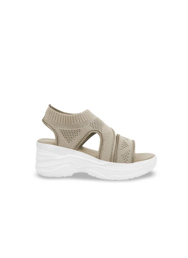Shoetopia Shoetopia Girls Textured Open Toe Wedge Heels