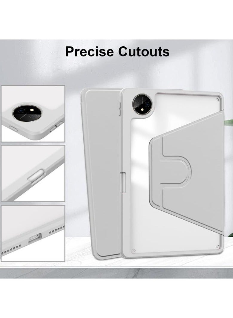 general Clear Back Case Compatible with Huawei MatePad Pro 13.2 inch 2023 with Pen Holder, 360 Degree Swivel Stand Flip Smart Tablet Cover Auto Sleep/Wake Tablet Case - Image 4