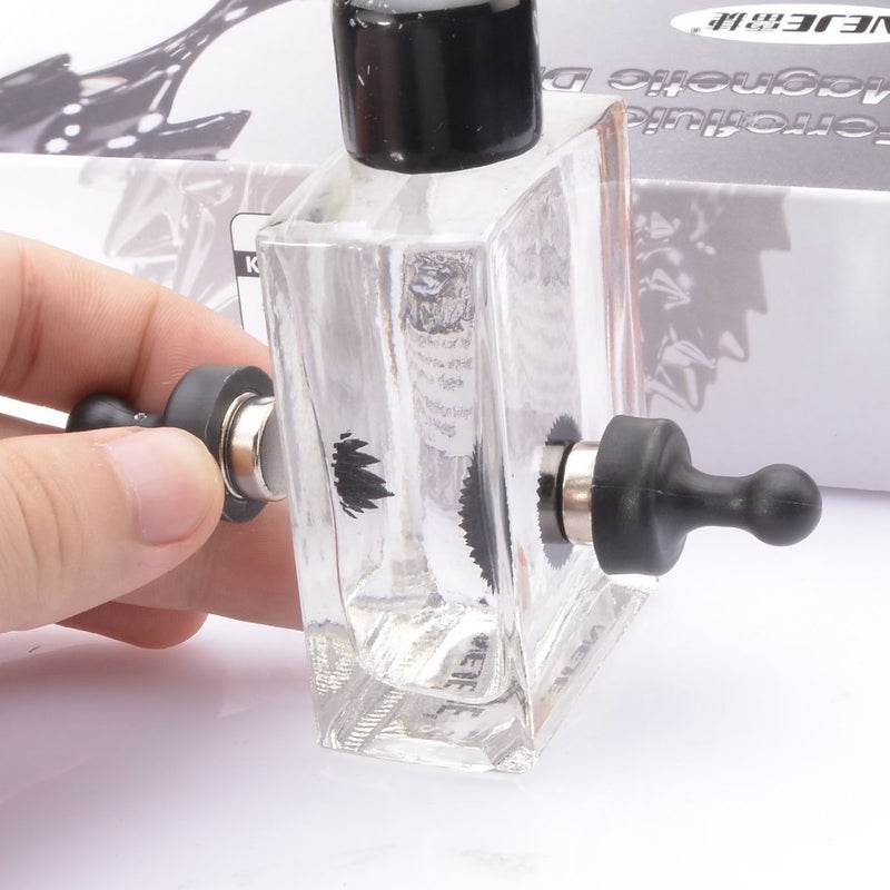 AOMAG Hoptech Bottle Ferrofluid Magnetic Liquid Display Toy,FerroFluid Display Toy Bottle,STEM Ferro Fluid Liquid Metal Magnetic Desk Toy - Image 4