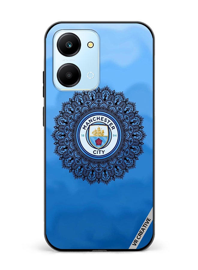 VR CREATIVE Protective Case Cover For Honor Play7T Man City Design Multicolour - Image 1