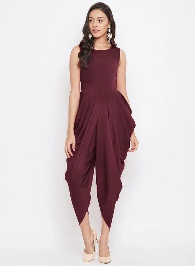 أبتاوني Elasticated Ethnic Dhoti Jumpsuit