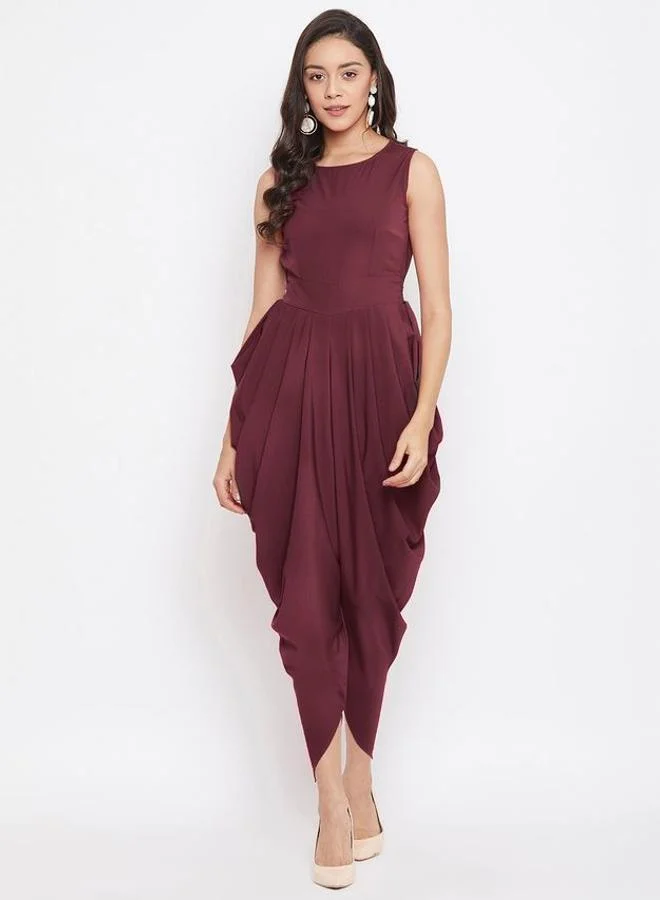أبتاوني Elasticated Ethnic Dhoti Jumpsuit
