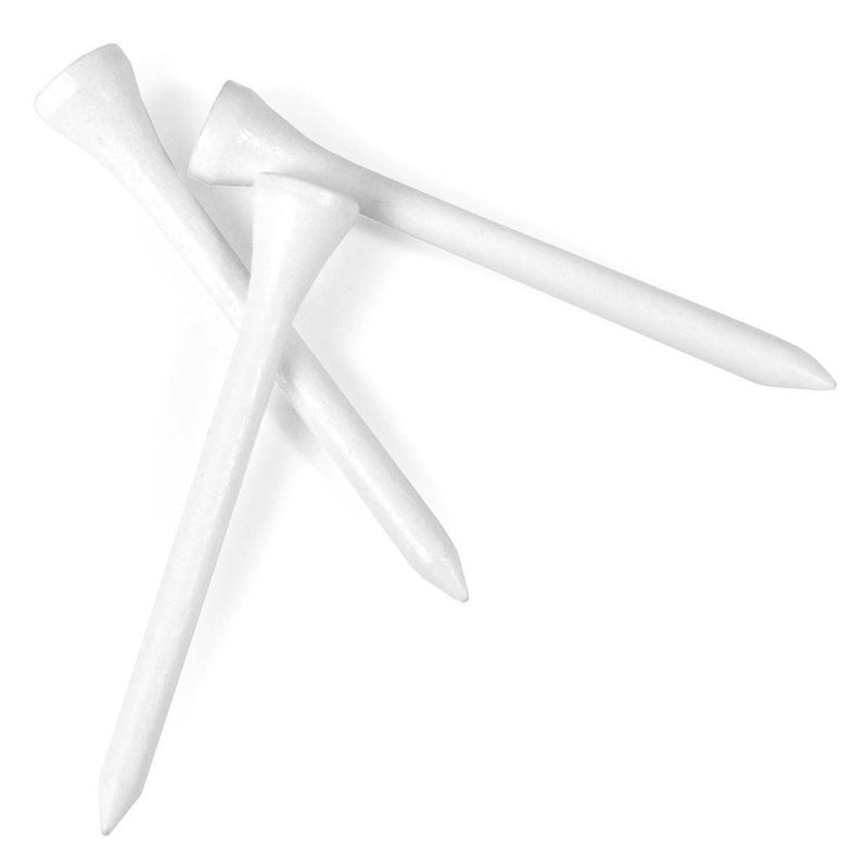 Intech 2 3/4" Golf Tees 100 Pack (White) - Image 2