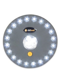 OZTrail LED UFO Tent Light Bright, Portable Camping Lamp with 4 AA Battery Power | Ideal for outdoor activities, tents & emergencies. Lightweight, durable & easy to hang or carry  - Image 1