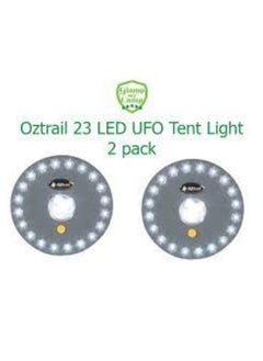 OZTrail LED UFO Tent Light Bright, Portable Camping Lamp with 4 AA Battery Power | Ideal for outdoor activities, tents & emergencies. Lightweight, durable & easy to hang or carry  - Image 3