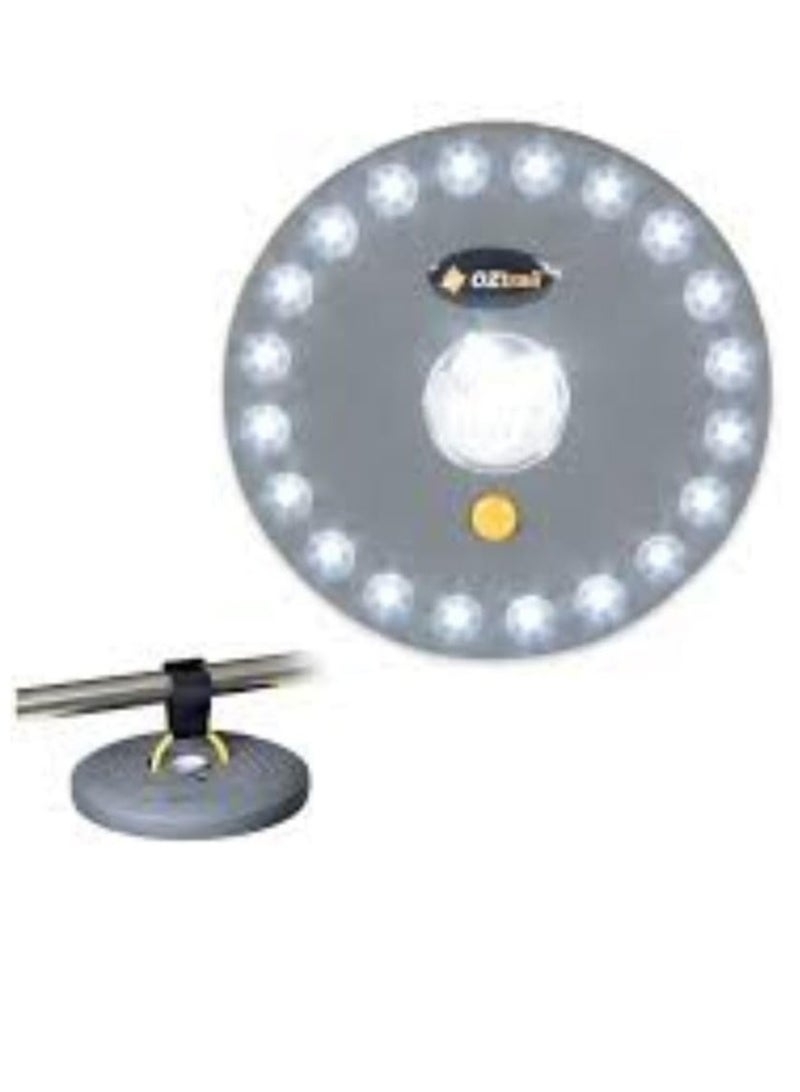 أوزتريل مصباح خيمة LED UFO ساطع، مصباح تخييم محمول مع طاقة بطارية 4 AA | مثالية للأنشطة الخارجية والخيام وحالات الطوارئ. خفيفة الوزن ومتينة وسهلة التعليق أو الحمل - Image 4