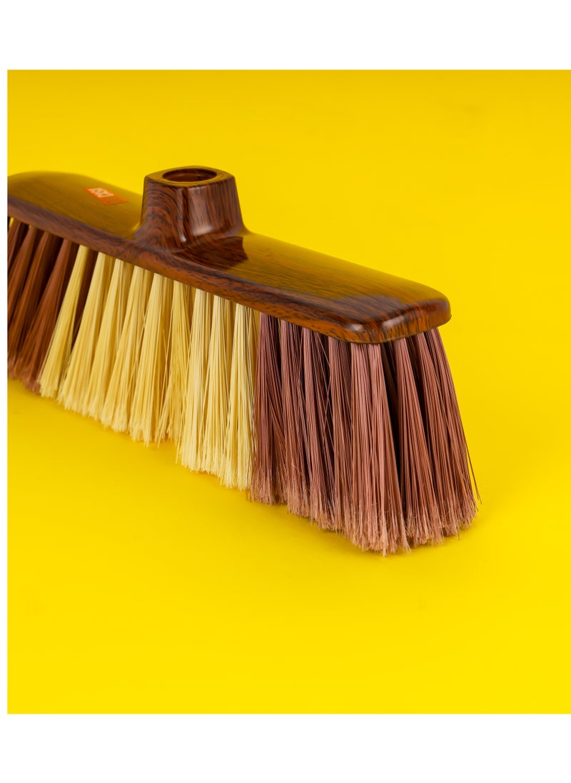 DELCASA Delcasa Floor Broom with a Long Wooden Stick- DC3101  - Image 5