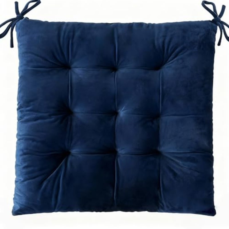 Floor Pillow Square Meditation Pillow for Seating on Floor Solid Thicken Tufted Seat Cushion Pouf Dacron Tatami Floor Cushion for Yoga Living Room Balcony Office Outdoor - Image 1