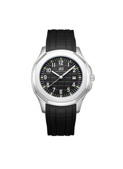 KENNETH SCOTT Kenneth Scott K24014-SSBB Men's Analog Display Watch & Silicone Strap Black  - Image 1