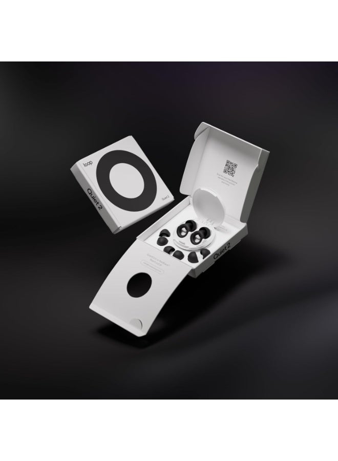 Loop Quiet 2 Ear Plugs – Ultra-Comfy Reusable Noise-Reducing Earplugs For Sleep, Deep Focus, Travel, Noise Sensitivity | Flexible Hearing Protection | Customizable Fit | 24dB (SNR) Noise Reduction - Image 3