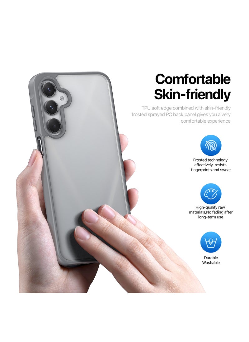 DUX DUCIS Yind Series Cover for the Samsung Galaxy A16 5G/4G mobile phone a slim, TPU Hybrid PC  cover made of TPU, polycarbonate silicone - Grey - pzsku/Z4AA886D393E9C2D4BA3BZ/45/_/1738188466/4bf24183-8a8d-4d9f-b640-daeda689cd82