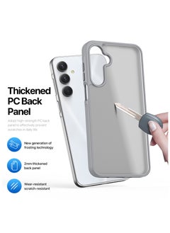 DUX DUCIS DUX DUCIS Yind Series Cover for the Samsung Galaxy A16 5G/4G mobile phone a slim, TPU Hybrid PC  cover made of TPU, polycarbonate silicone - Grey  - Image 5