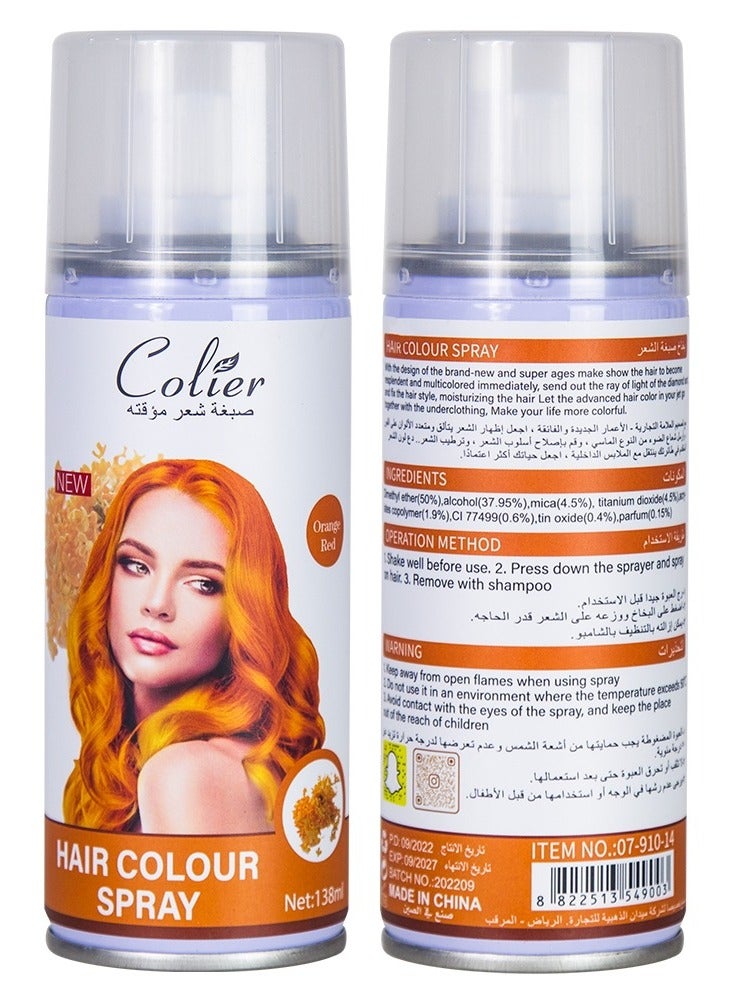 Temporary hair dye spray white 138 ml blonde 138 ml