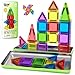 Minecftoy 40PCS Mini Magnetic Tiles Toddler Travel Essentials Toys with Case Set Magnetic Building Blocks Kids Games Montessori Preschool Education Sensory Toys for 3 4 5 Year Old Boys Girls Birthday Gifts - Image 3