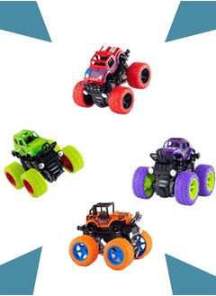 4 Pack Monster Truck Toys for Boys and Girls, Inertia Car Educational Toy Cars, Friction Powered Push and Go Toy Cars, For Gift Birthday Party Supplies for Toddlers Kids (4 Color) - pzsku/Z4AA8A183BCCF1095B994Z/45/_/1733349676/c9a4f780-b583-4ad7-8847-5f8271df8fb9