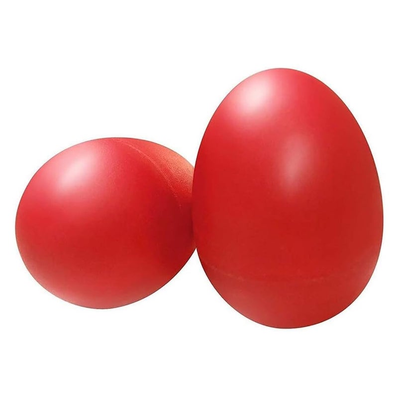 Mocking Bird Plastic Egg shaker MultiColor Percussion Musical Eggs Percussion Maracas Easter Egg Instrument for Kids Musical Toys for Painting Learning ClassRoom (Pack of 2) - Image 1