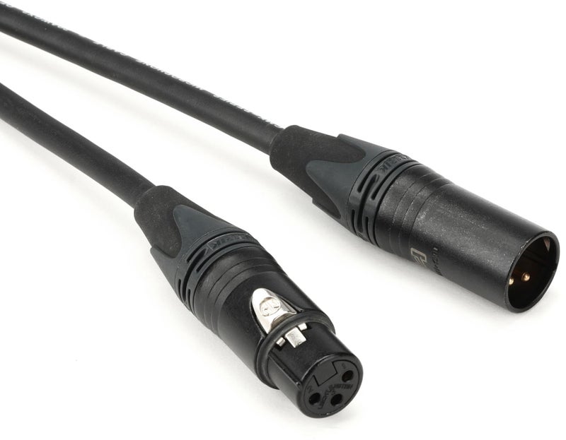 Hosa كابل ميكروفون Hosa CMK-050AU Neutrik XLR3F إلى XLR3M، 50 قدم - Image 5