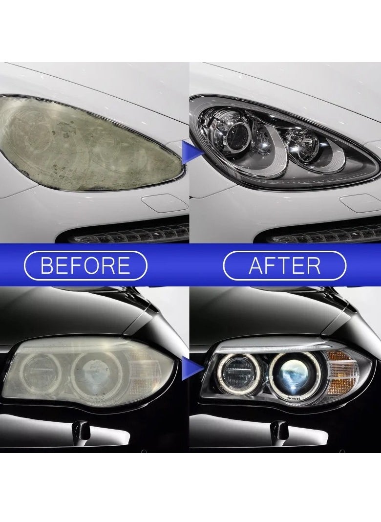 OUHOE Car Headlight Repair Fluid, Convenient Portable Auto Headlight Restoration Liquid, Long Lasting Innovative Headlight Repair Polish, Scratch Removal Spray for Head Light Lens, (1pc 50ml)  - Image 4