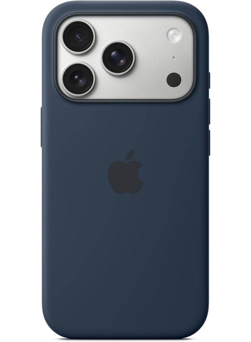 روفی جراب سيليكون ROFEE لجهاز iPhone 17 Pro مزود بخاصية MagSafe - منتصف الليل - Image 2