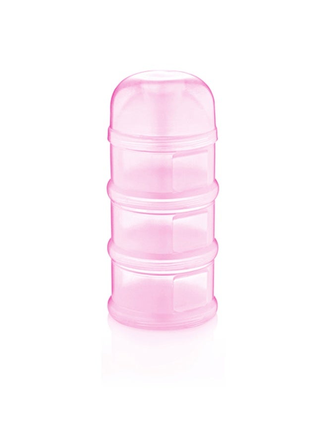 BabyJem Milk Powder Dispenser Stackable Container - Pink