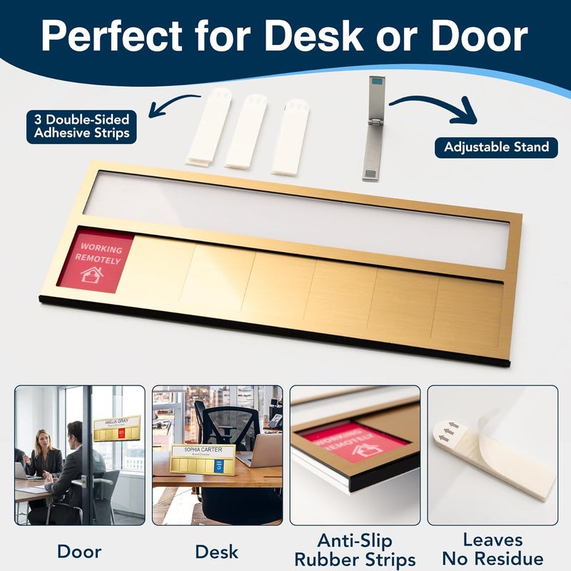 EliteSign Office Signs 7 Options Grey Door Signs - Image 4